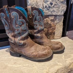 Justin Steel toed Boots